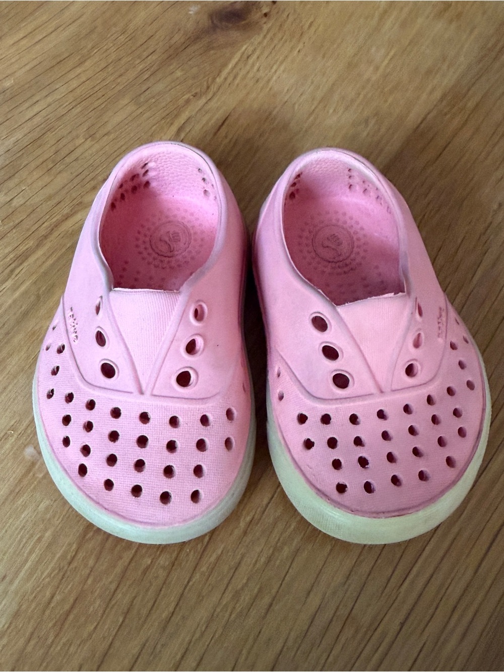 Native Shoes Kids Pink Slip-On Water Shoes